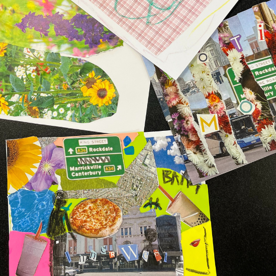 Travelling postcards exhibition